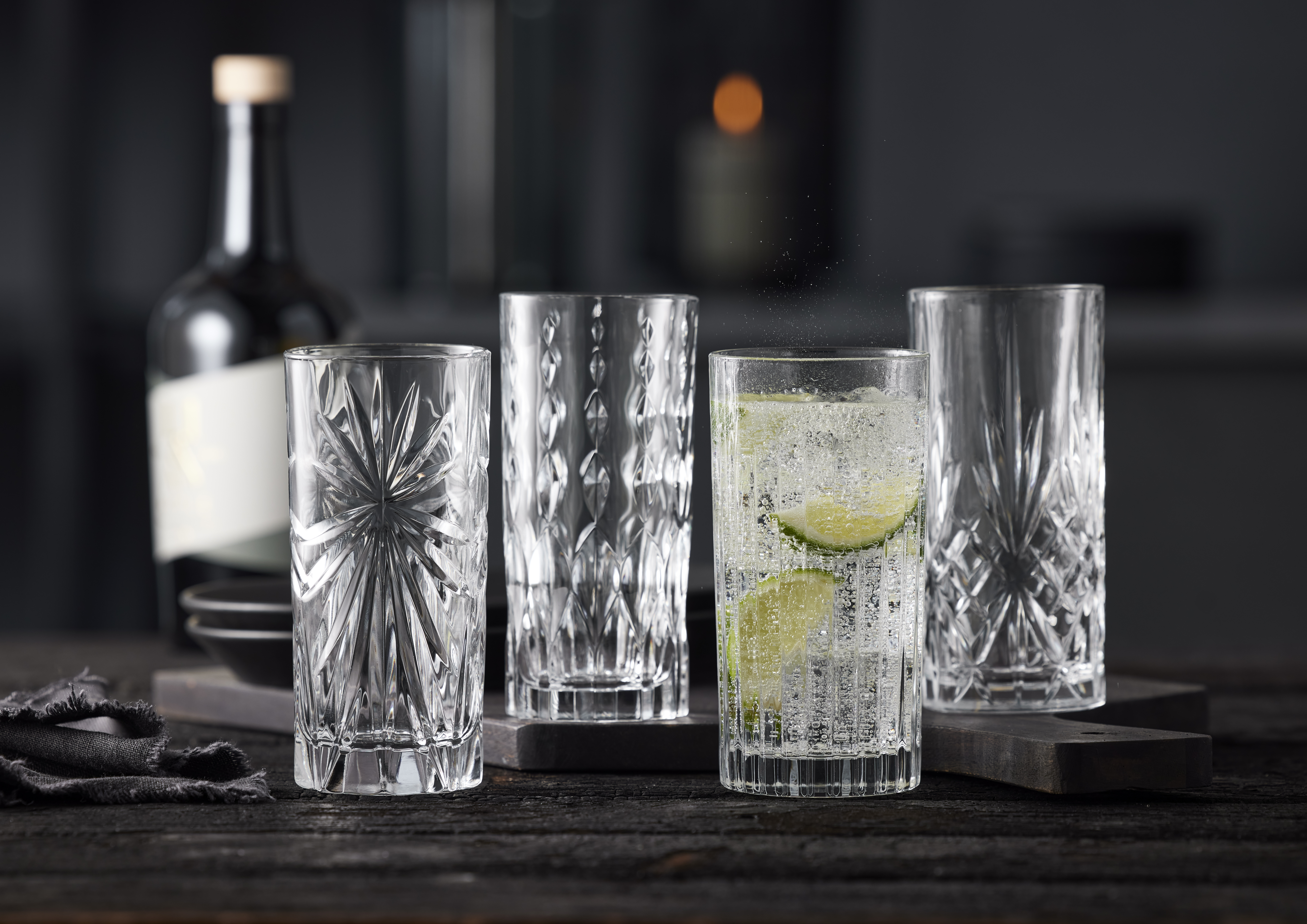 Lyngby Glas Highball 36 cl 4 stk, Selection